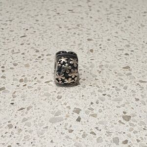 Pandora Silver Floral Charm